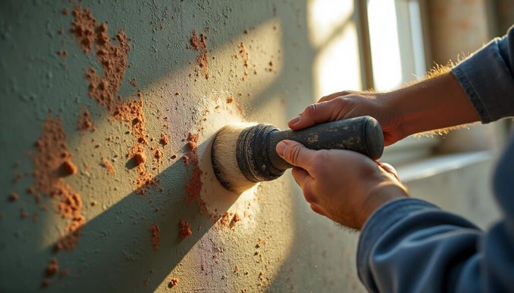 Guide complet pour décaper la peinture d’un mur intérieur de maison