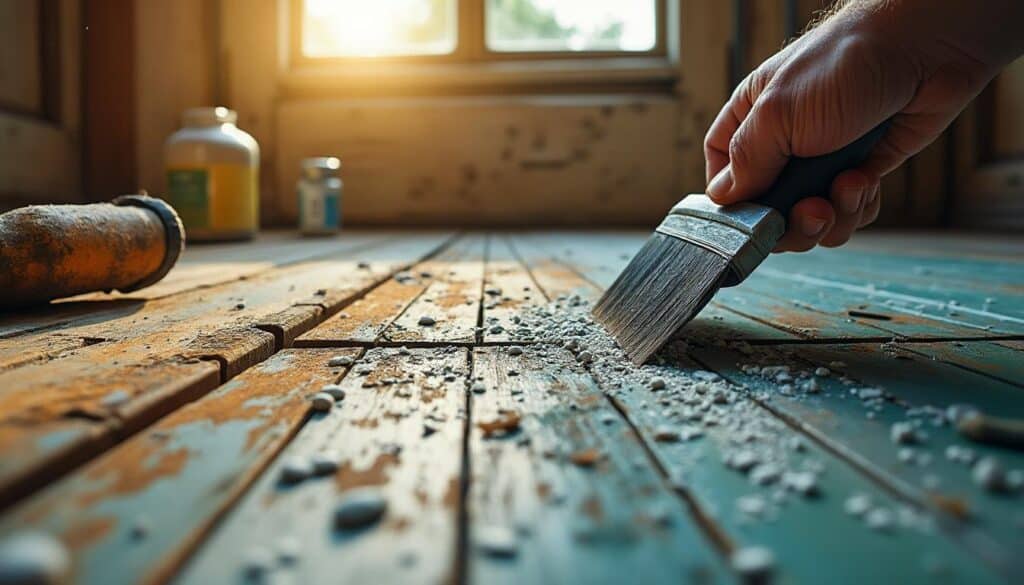 Toutes les techniques pour le décapage de la peinture d'une porte intérieure