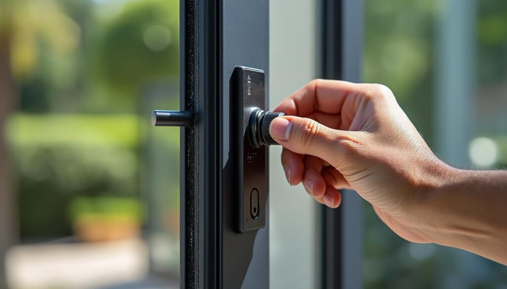 Empêcher les courants d'air dans une maison grâce aux verrous de baie