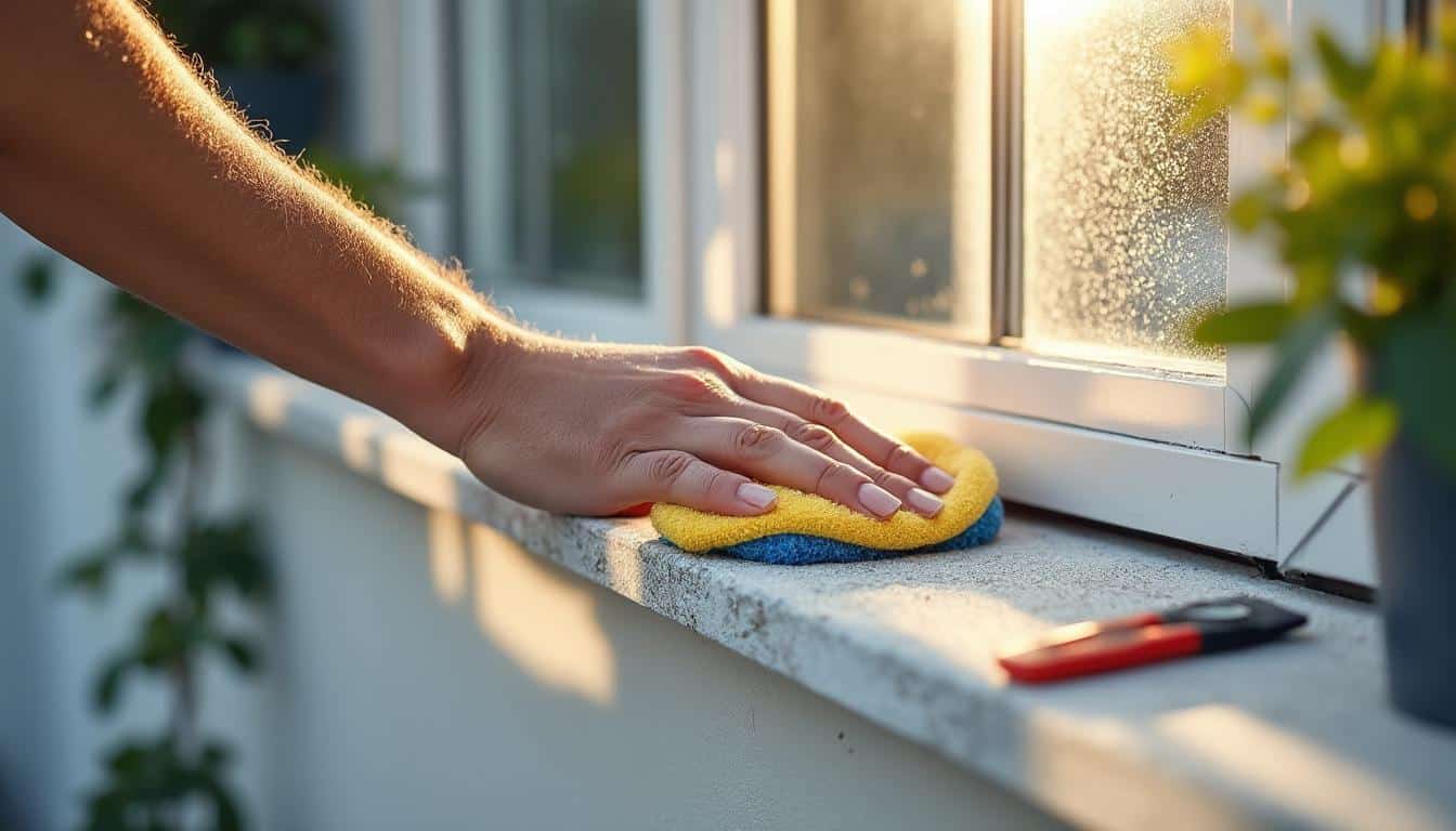 Bien entretenir un appui de fenêtre pour garantir sa longévité