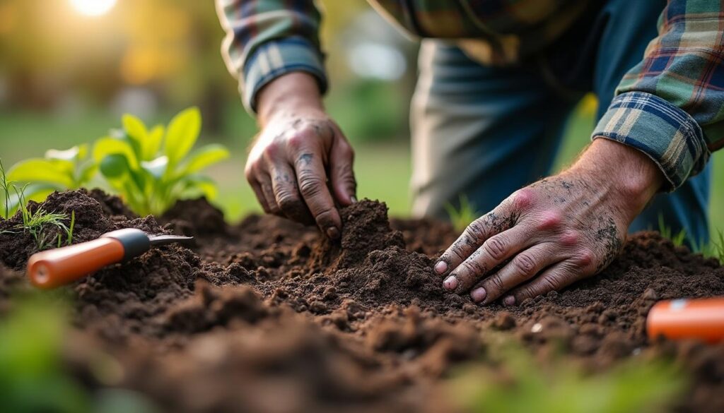 Préparer le sol de son jardin pour le gazon au printemps