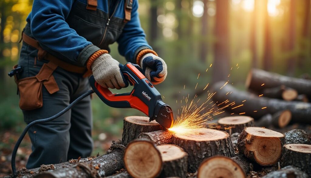 Scie à bûche thermique : guide complet pour bien choisir et utiliser