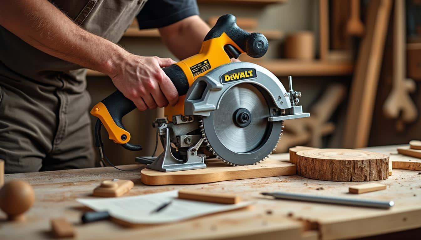 Illustration: Comprendre la scie à onglet Dewalt et ses spécificités