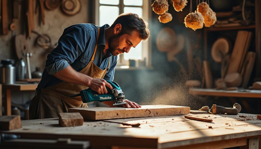 Scie vibrante Makita : précision et performance pour vos découpes