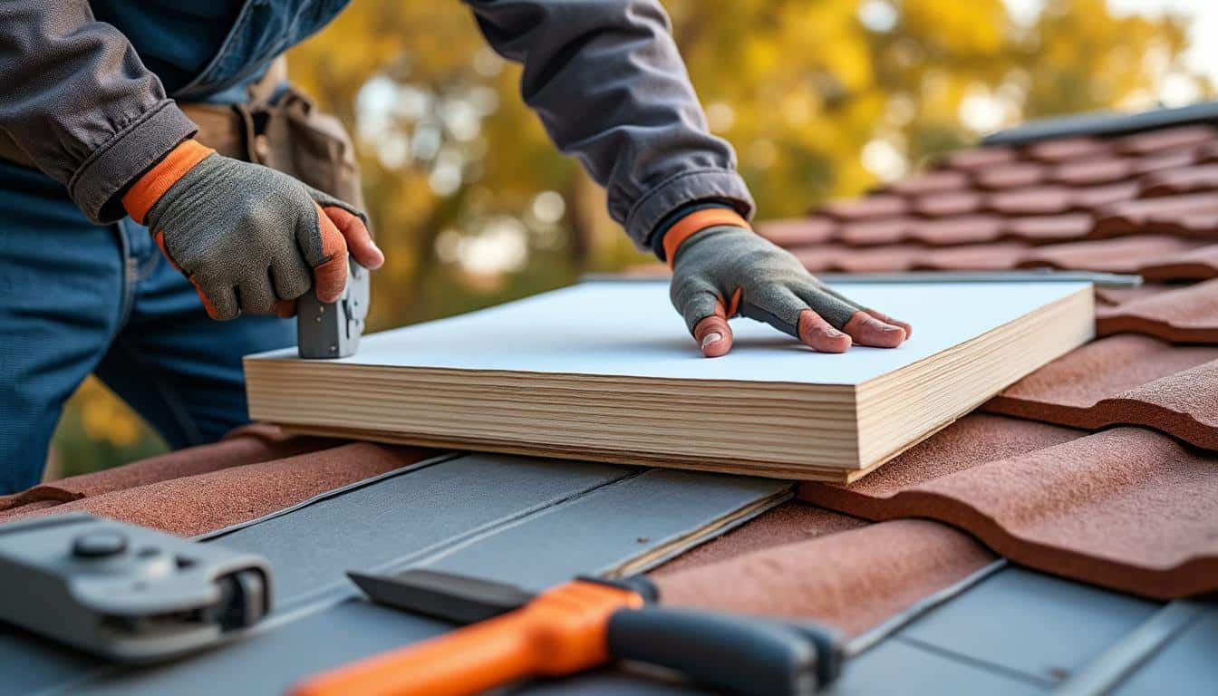 Illustration: Comprendre le principe du panneau sandwich pour une toiture en tuile