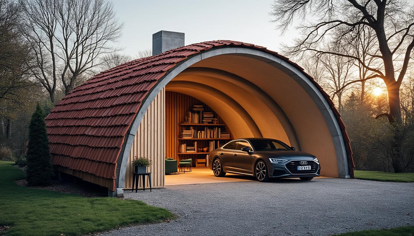 Illustration: Comprendre la toiture de garage à une pente : définition et spécificités