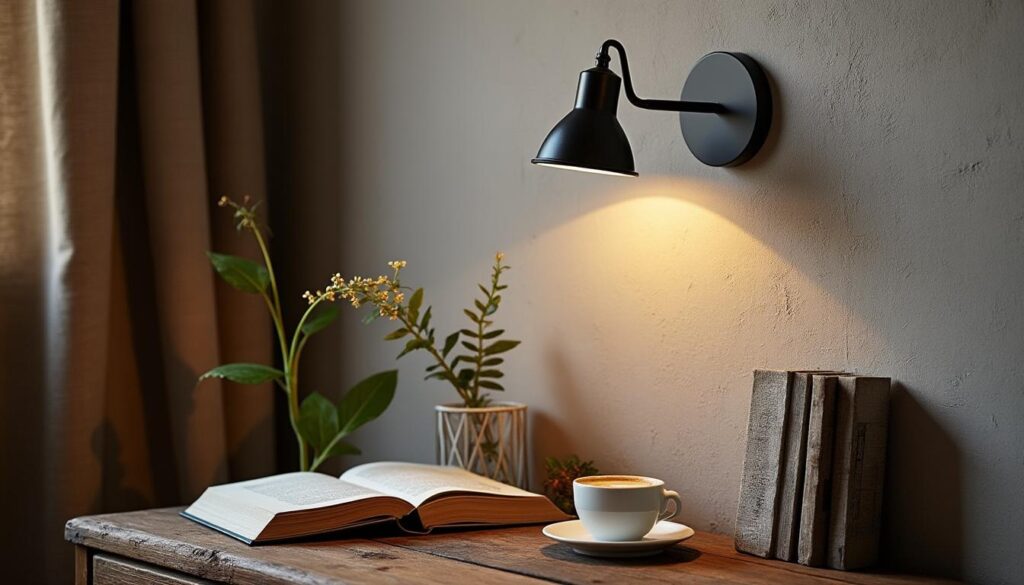 Applique articulée murale : éclairage modulable et design