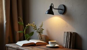 Applique articulée murale : éclairage modulable et design