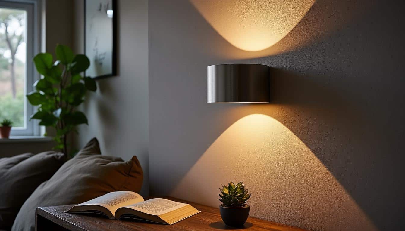 Illustration: Comprendre l’intérêt d’une applique en métal pour l’éclairage mural