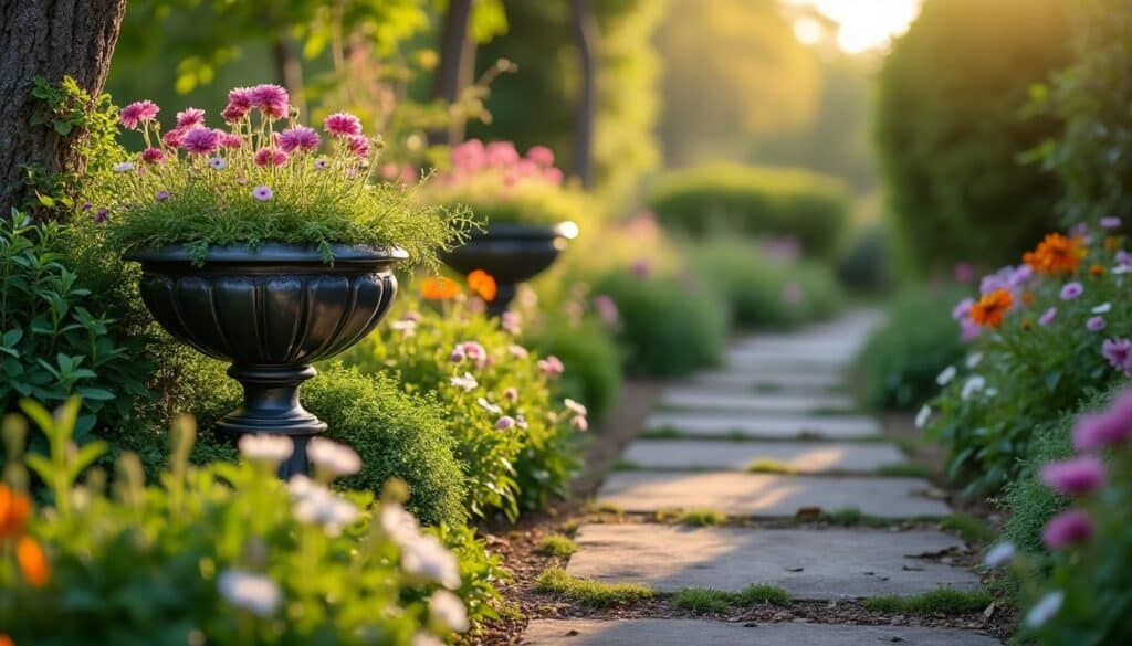 Costière de jardin : bordure métallique durable pour un espace harmonieux