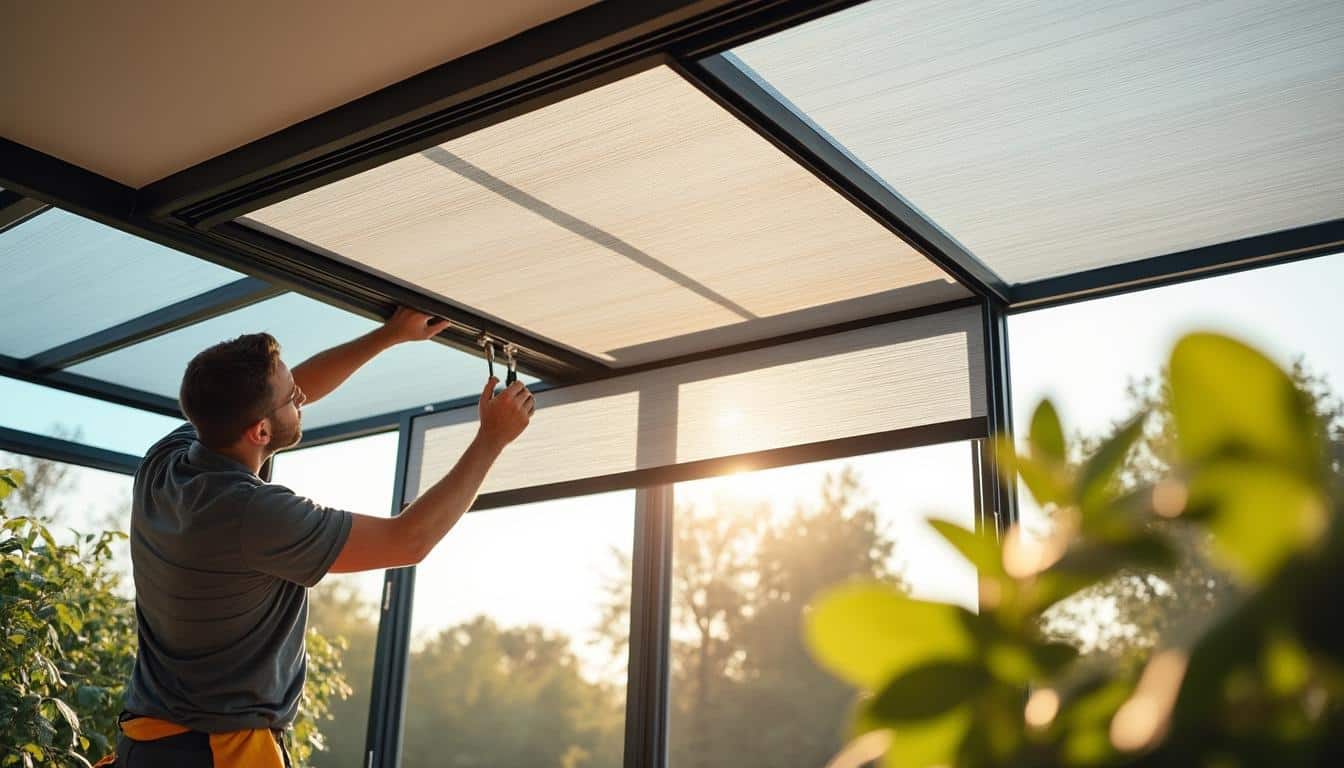 Illustration: Comprendre les différentes solutions de stores pour la toiture de votre véranda