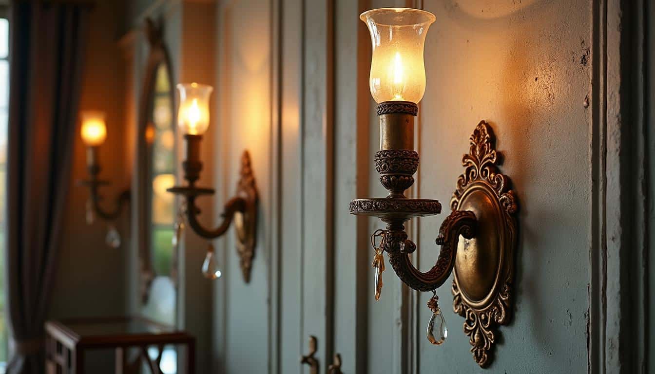 Illustration: Les spécificités des appliques murales anciennes en bronze