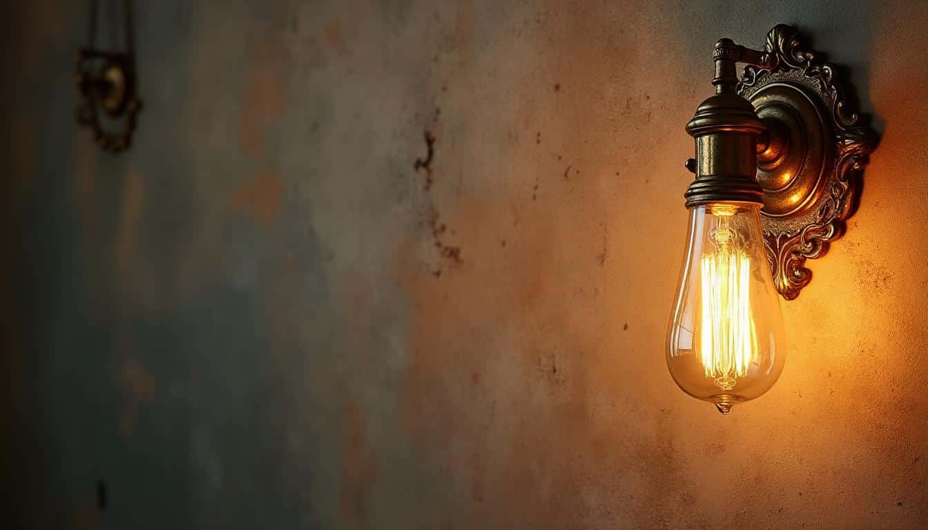 Applique murale en bronze ancienne : charme et élégance d’antan