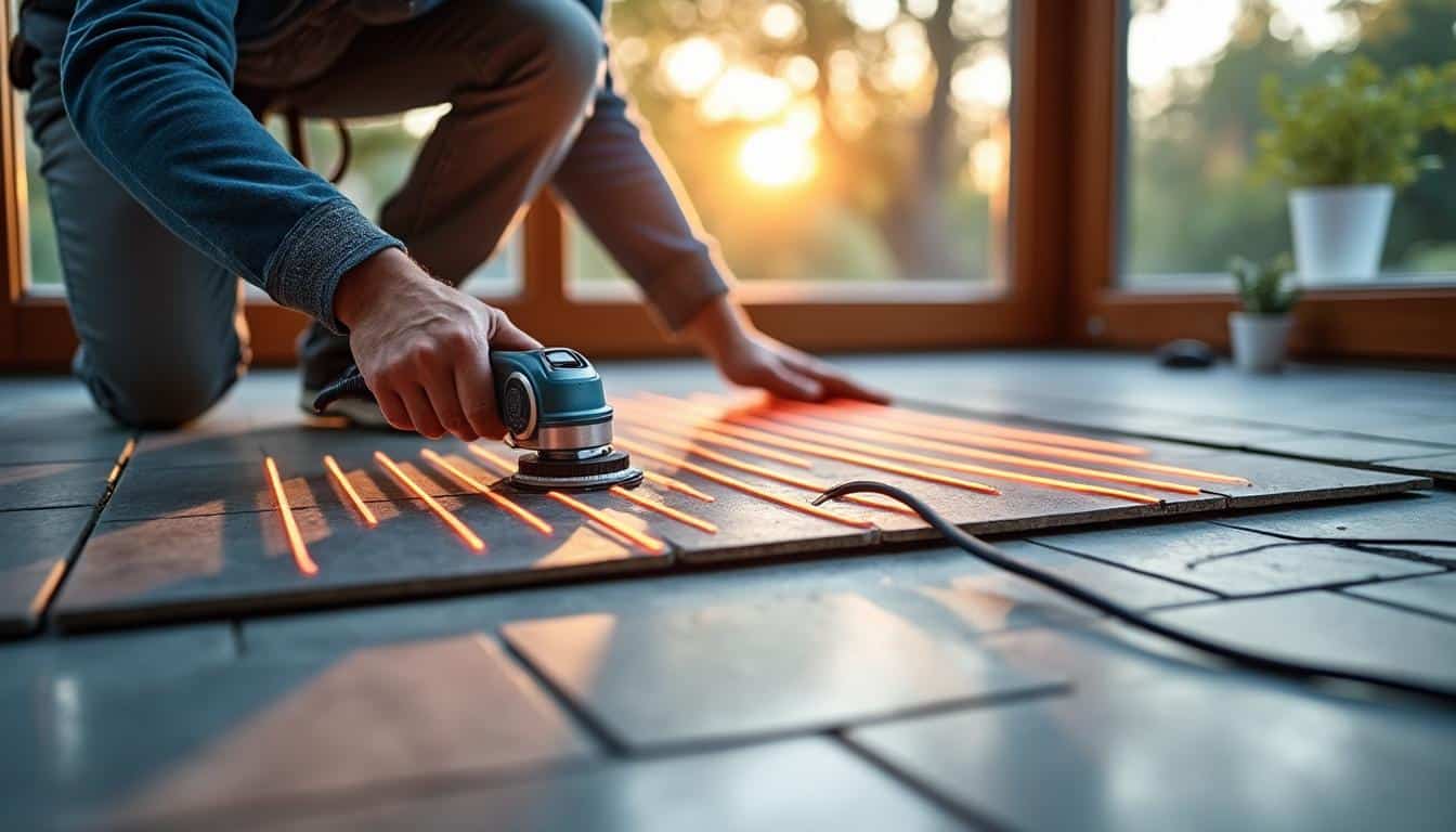 Illustration: Comprendre le fonctionnement du chauffage électrique par plancher rayonnant