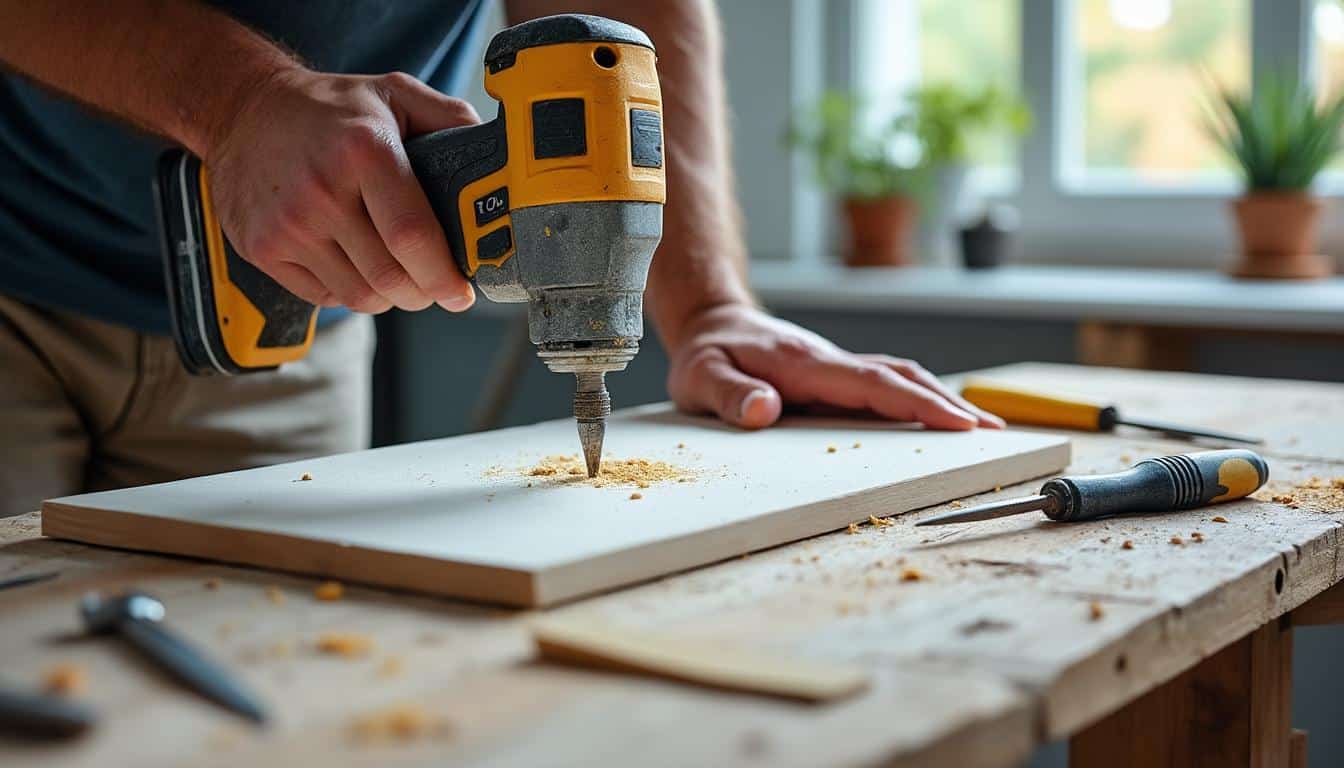 Visser dans le placo sans cheville : techniques fiables et astuces