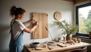 Applique DIY : créez une lampe murale unique et sécurisée