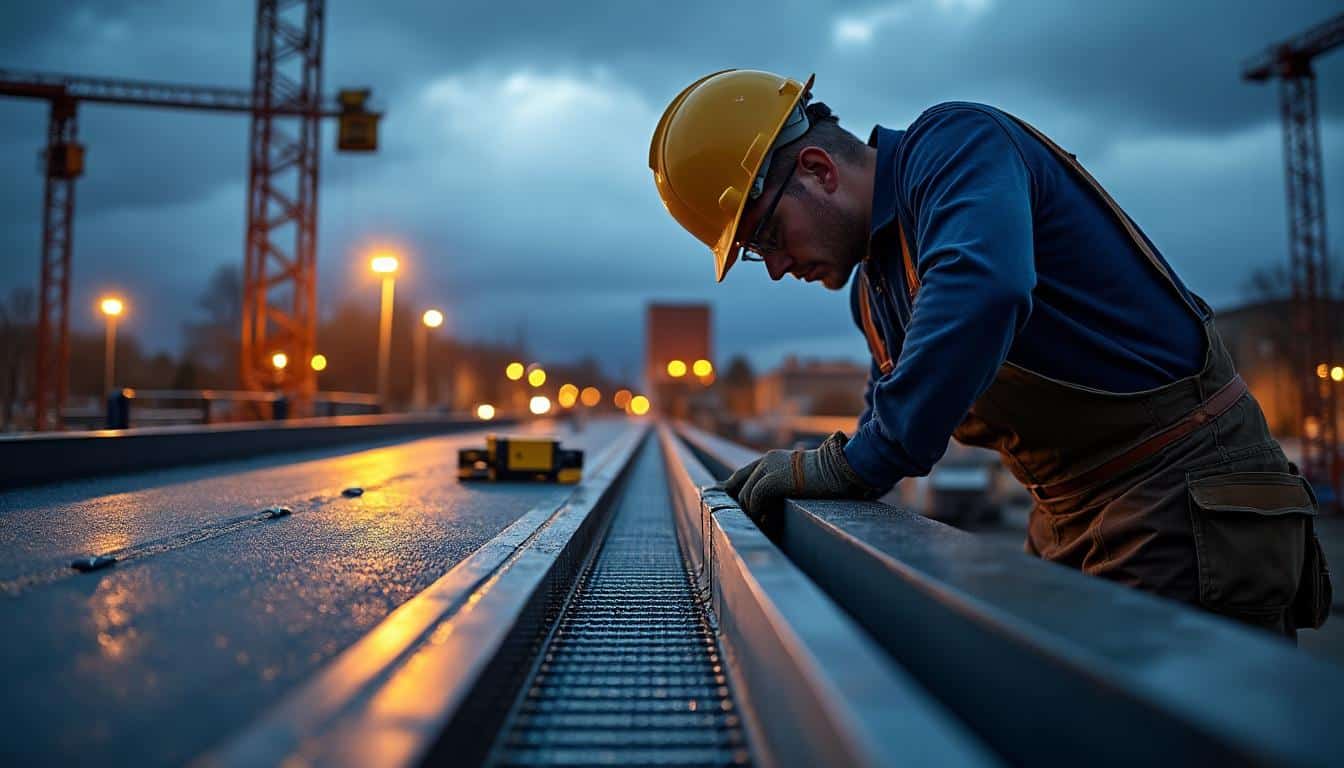 Illustration: Pourquoi la pente minimale est-elle cruciale pour la toiture en bac acier ?