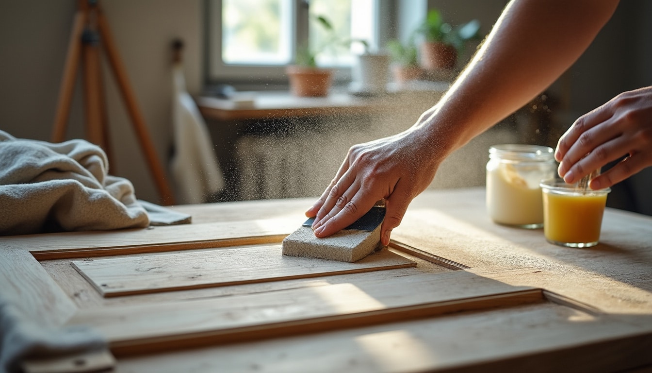 Poncer une porte : guide complet pour un ponçage réussi
