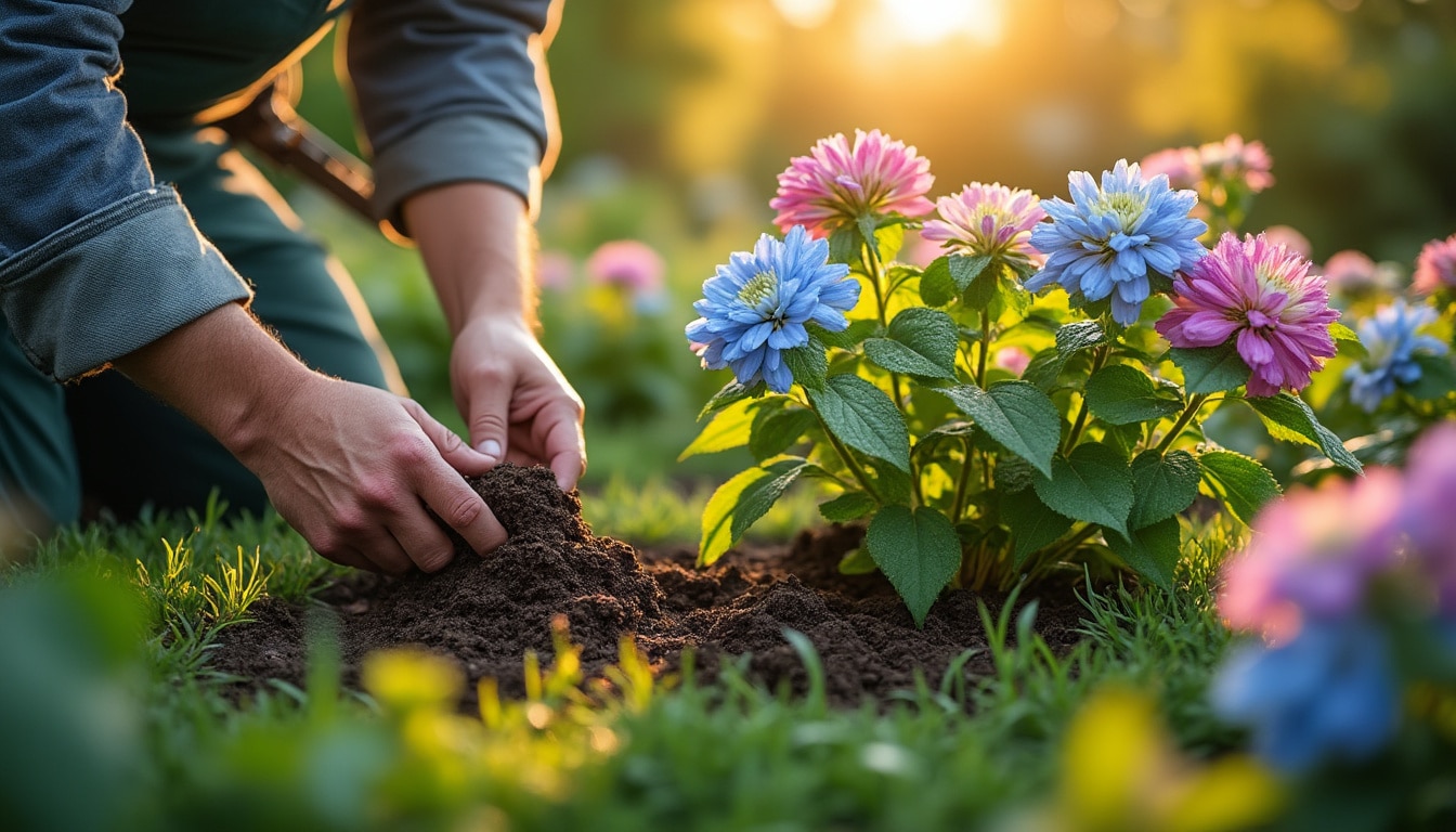Illustration: Pourquoi un engrais adapté est indispensable pour vos hortensias ?