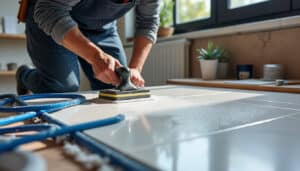 Colle de carrelage pour chauffage au sol : bien choisir et poser