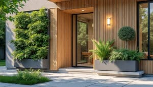 Décoration murale de la façade extérieure : idées et conseils durables