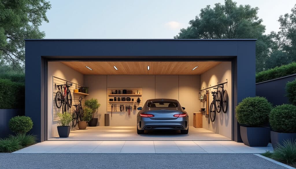 Garage à monopente : guide complet pour un abri pratique et esthétique