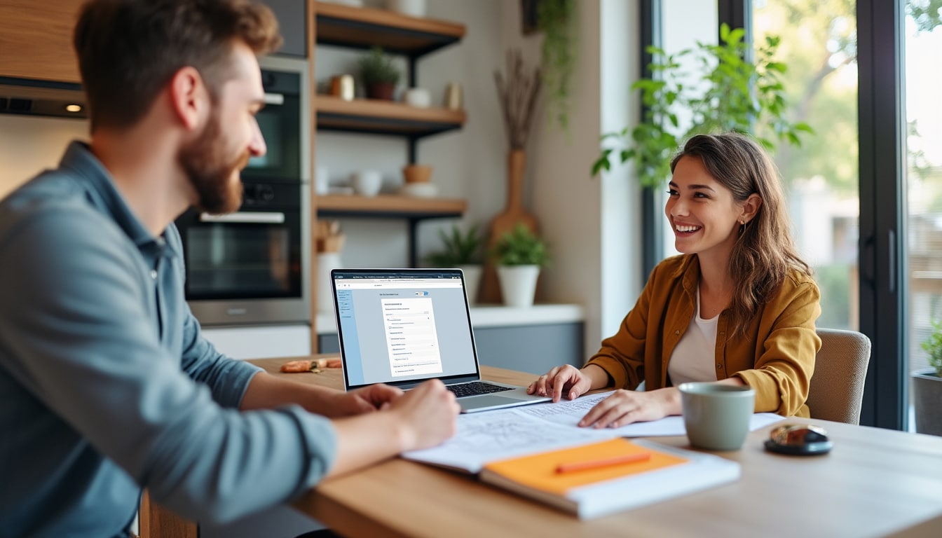 Illustration: Comment fonctionne le service de devis gratuit avec TravauxRocket ?