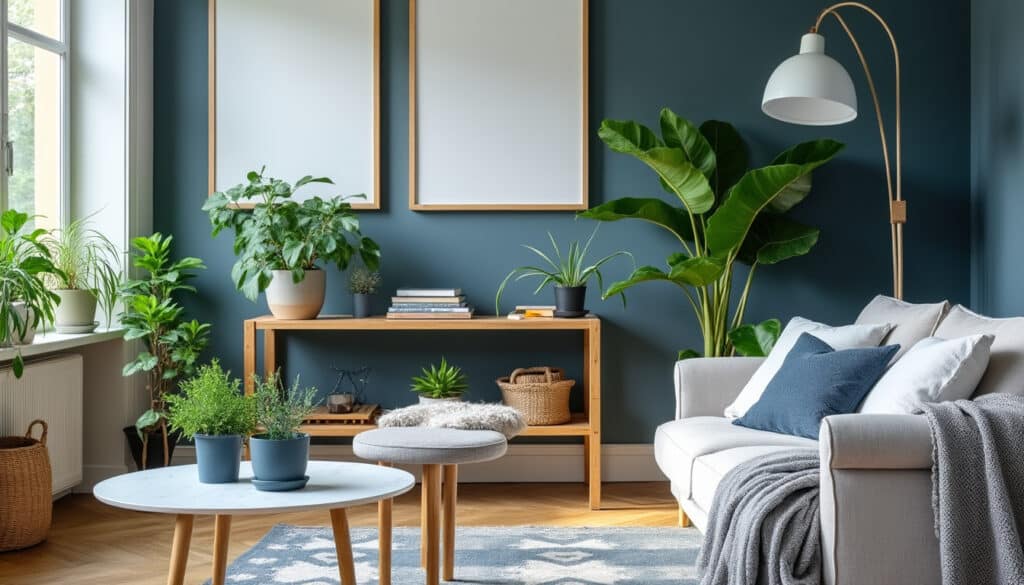 Peinture bleu gris : élégance et douceur pour votre intérieur