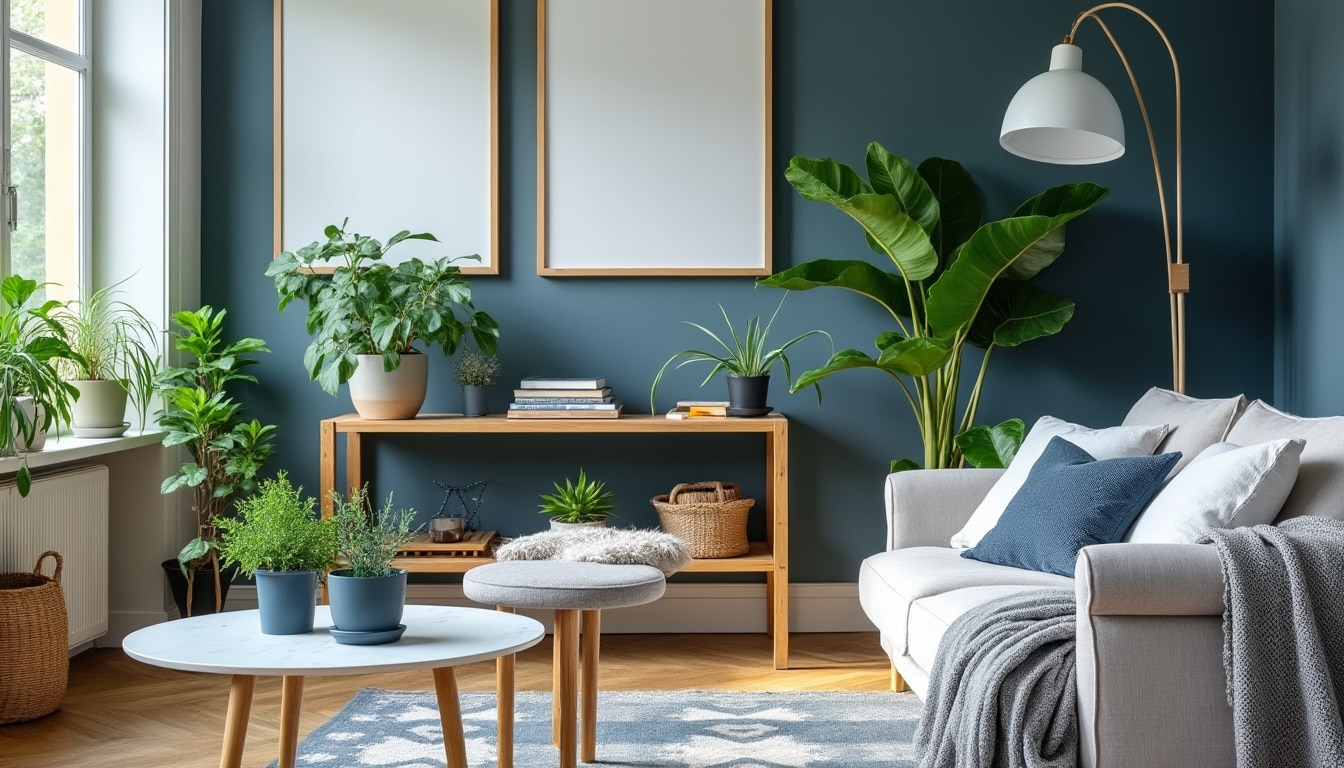 Peinture bleu gris : élégance et douceur pour votre intérieur