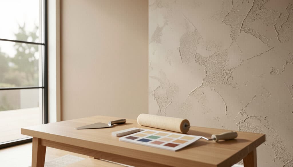 Peinture ou enduit décoratif : quelle finition choisir ?