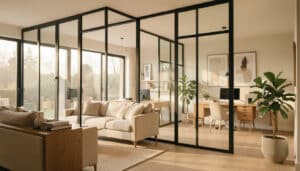 Cloison en aluminium : lumière, modularité et confort