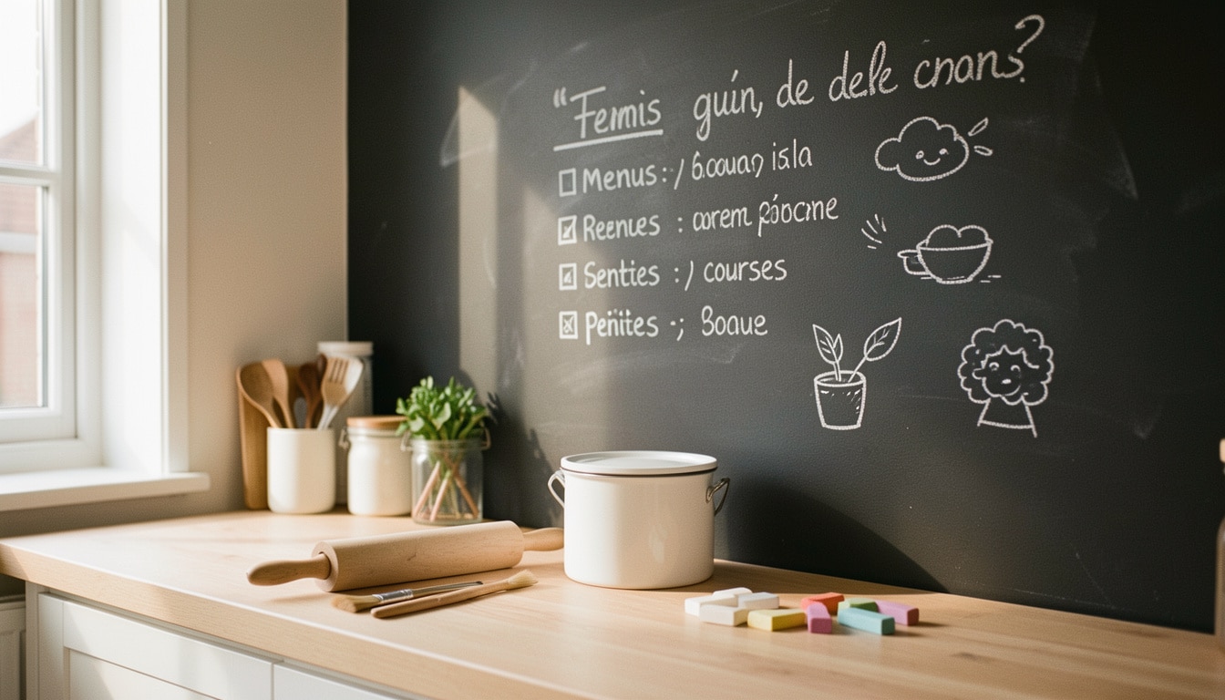 Peinture à ardoise : usages, pose et entretien