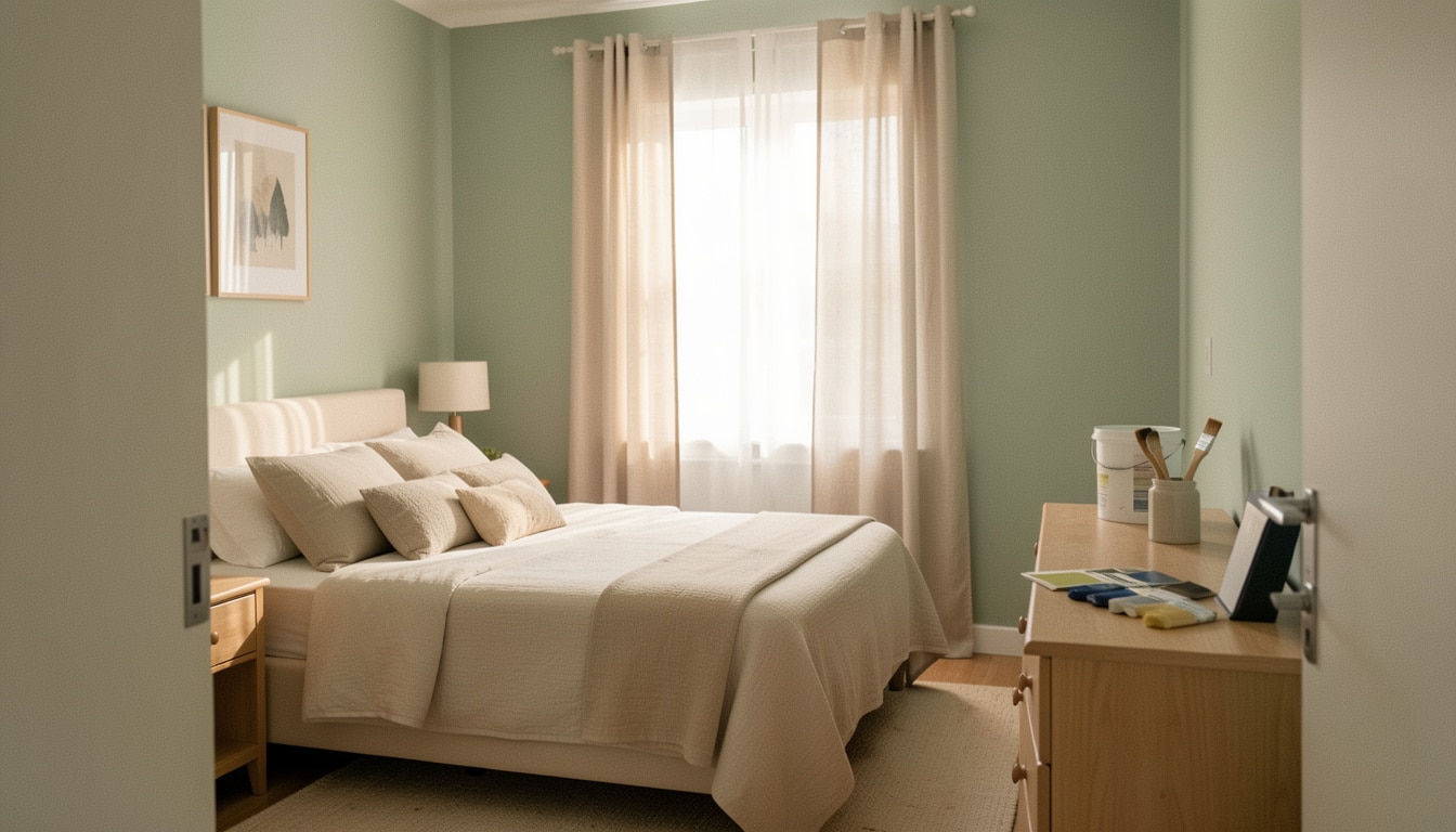 Quelle peinture choisir pour une chambre apaisante ?