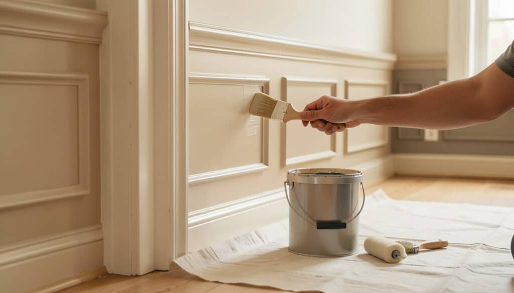 Réussir la peinture des boiseries intérieures et extérieures